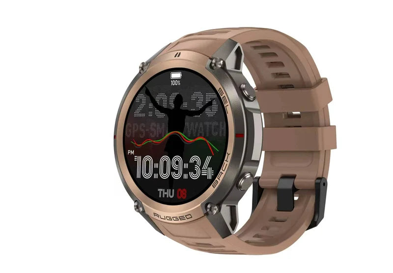 Rugged Smart Watch Fitness tracker GPS Watch  DM59