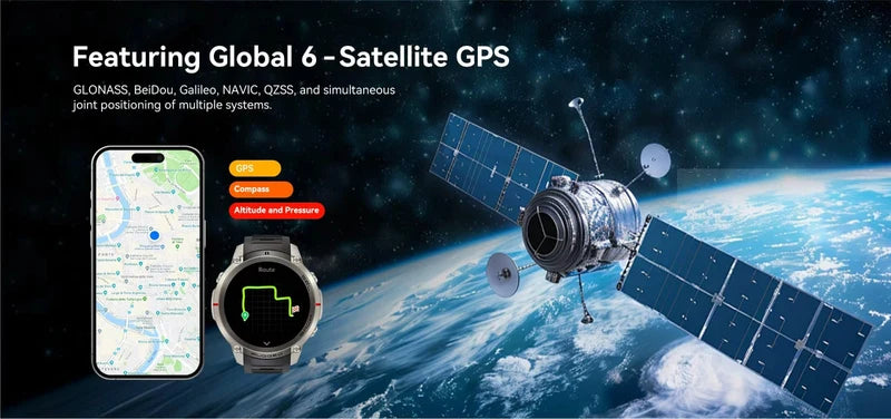 Rugged Smart Watch Fitness tracker GPS Watch  DM59