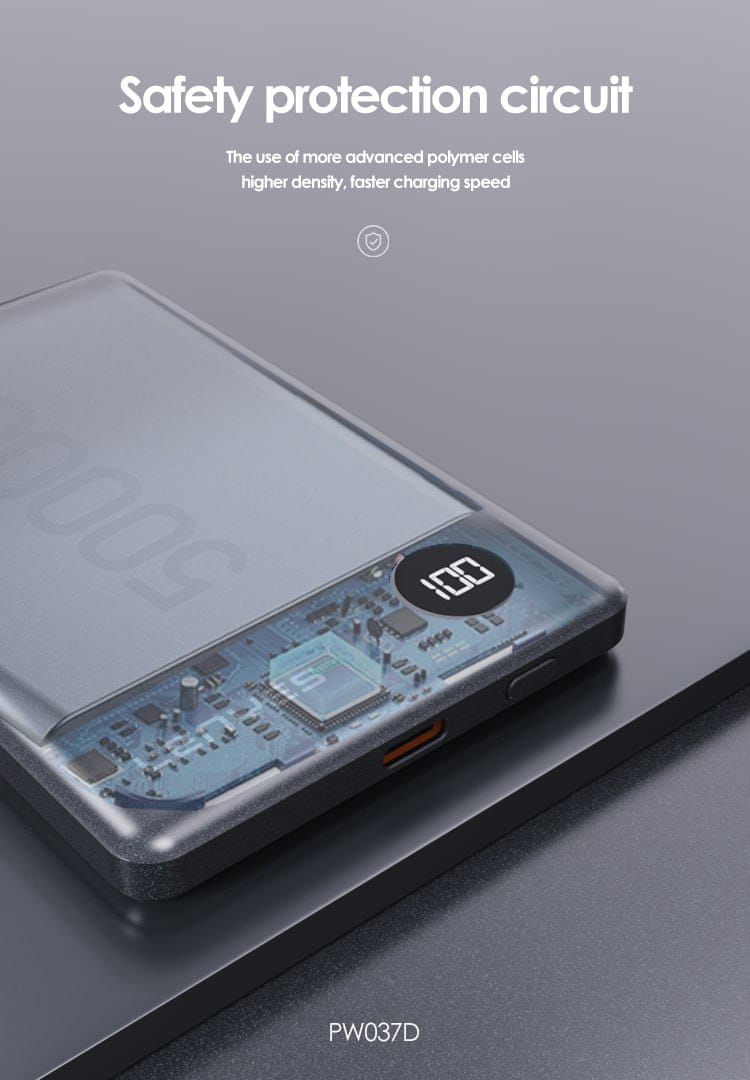 Lenyes Ultra-Slim Power Bank 10000 mAh PW037D