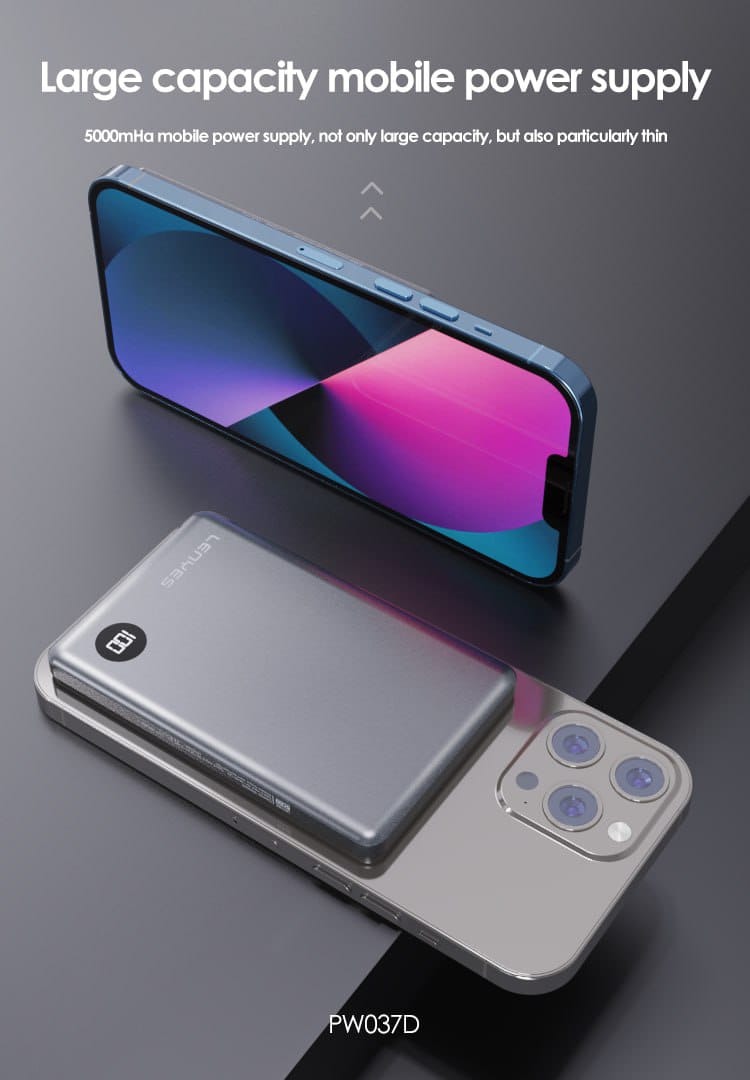 Lenyes Ultra-Slim Power Bank 10000 mAh PW037D