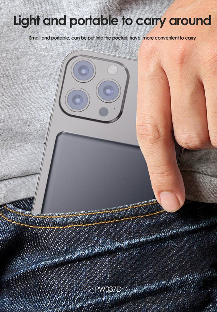 Lenyes Ultra-Slim Power Bank 10000 mAh PW037D