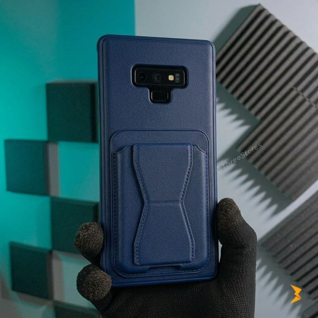 HDD Fionke Stand Leather Case Samsung Note 9
