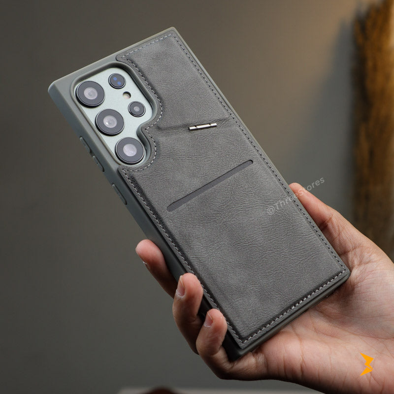 Wing Leather Wallet Magsafe Case Samsung S25 Ultra