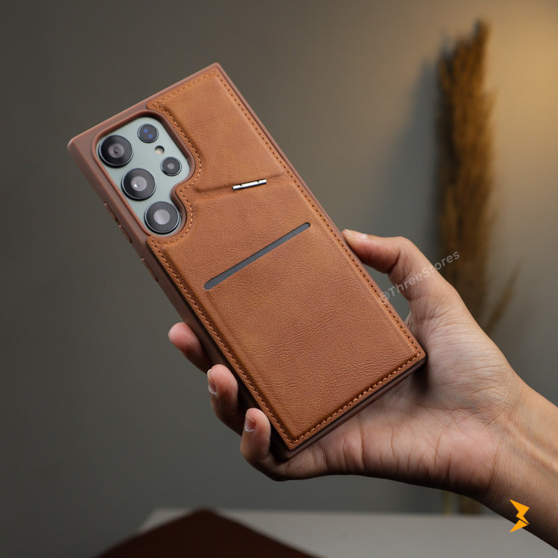 Wing Leather Wallet Magsafe Case Samsung S25 Ultra
