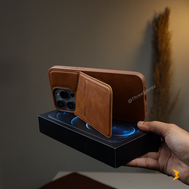 Wing Leather Wallet Magsafe Case iPhone 16 Pro Max