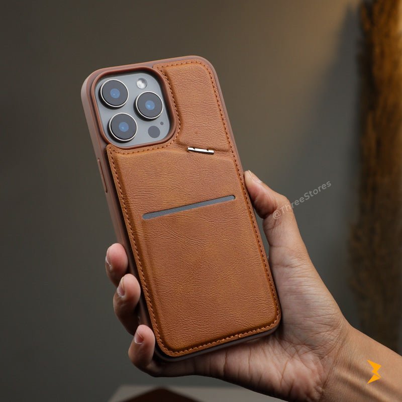 Wing Leather Wallet Magsafe Case iPhone 16 Pro Max