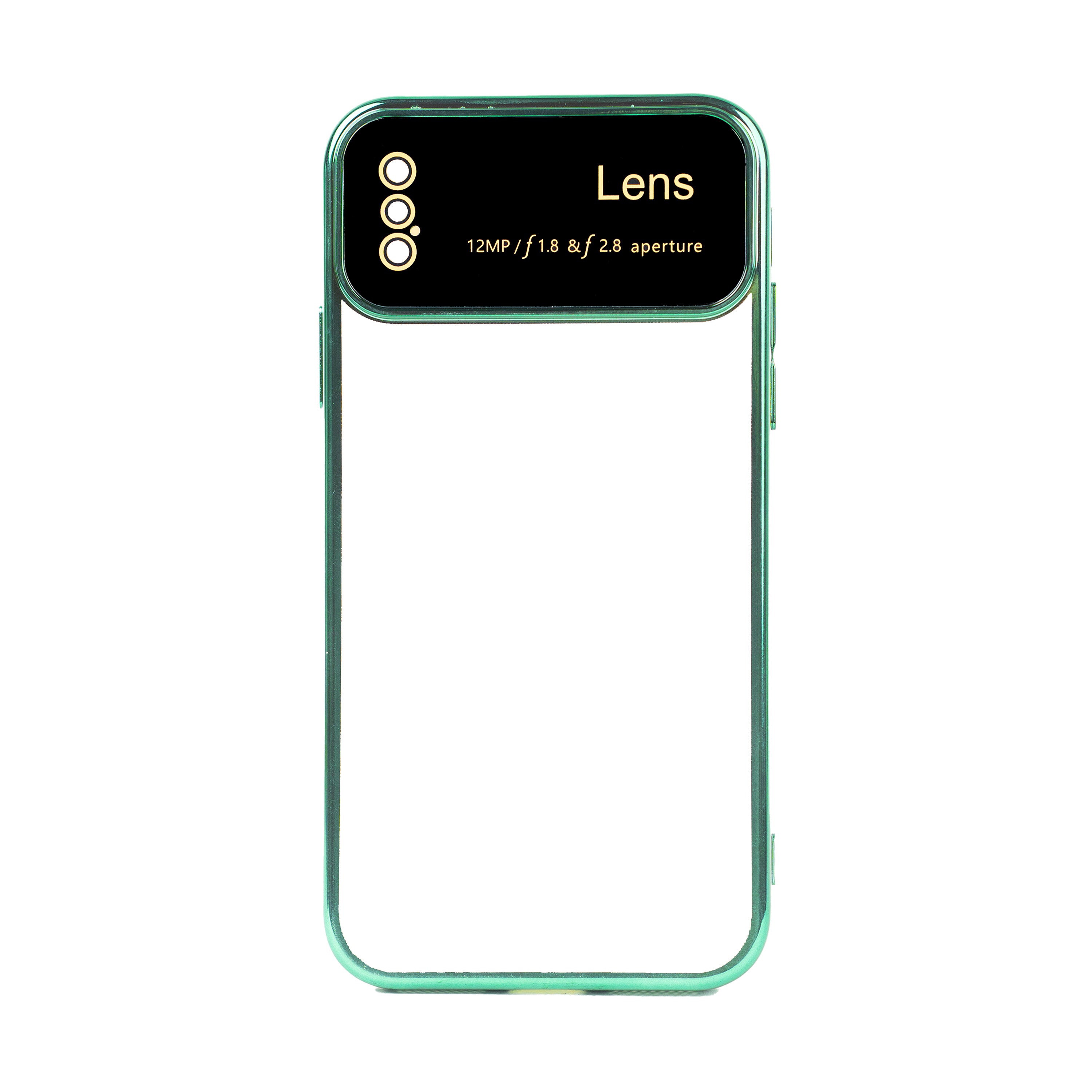 Large Window Transparent Case iPhone X