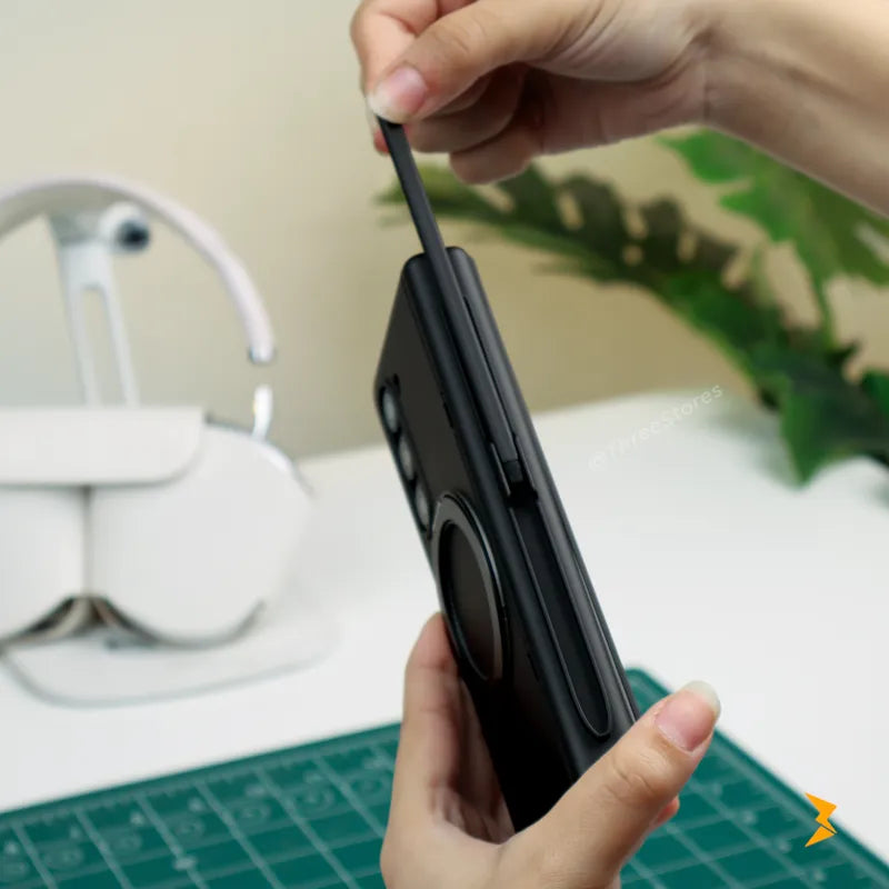 YH Royal Magnetic Holder With Pen Case Samsung Z Fold 3