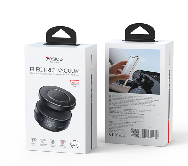 Yesido VacuumCup Magsafe Holder with Ball Head C224