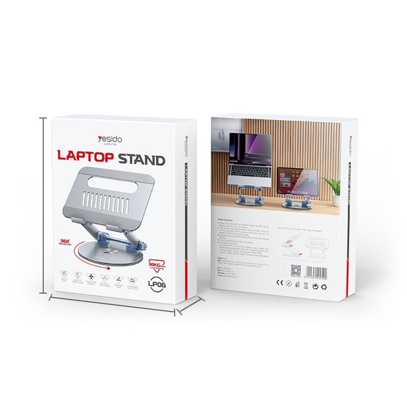 Yesido laptop Foldable Laptop Swivel Stand LP06