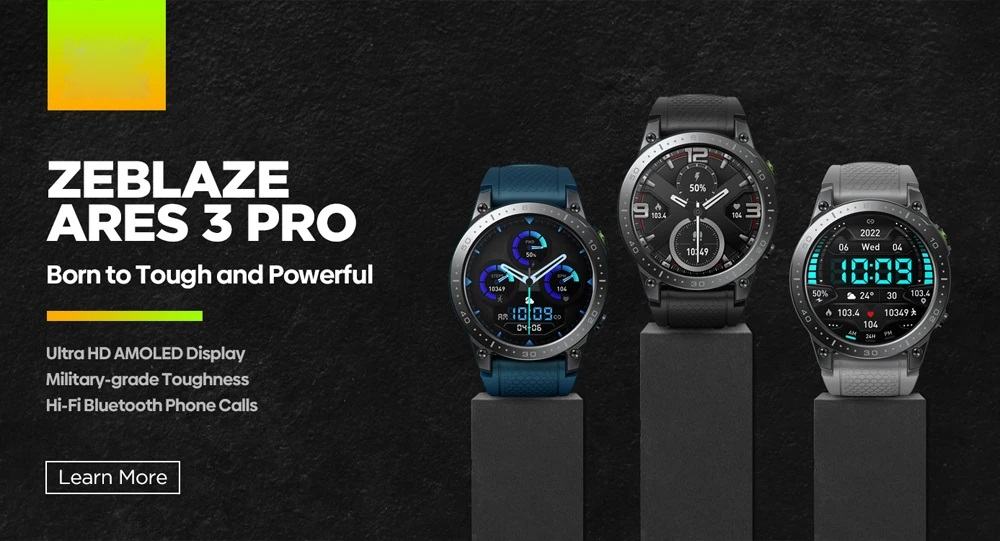 Zeblaze Ares 3 Pro Smart Watch