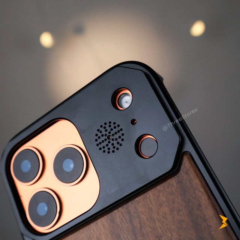 Zen Alloy Wood Case iPhone 17 Pro Max