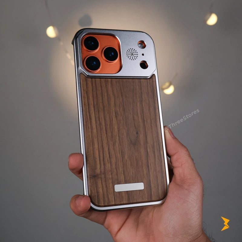 Zen Alloy Wood Case iPhone 17 Pro Max