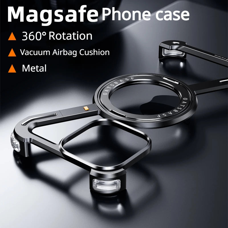 Z Shape Metal Phone Case iPhone 15 Pro Max