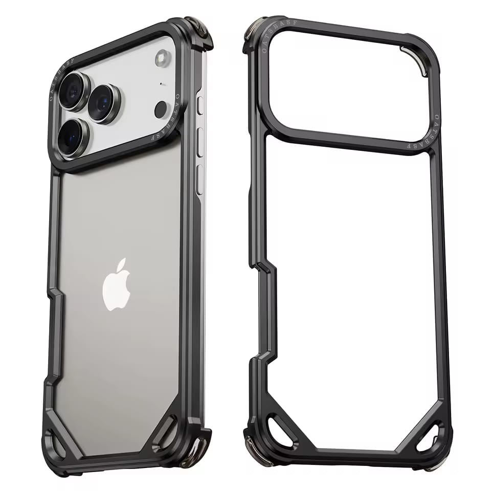 OGRANEE Metal Slim Frame Case iPhone 17 Pro Max