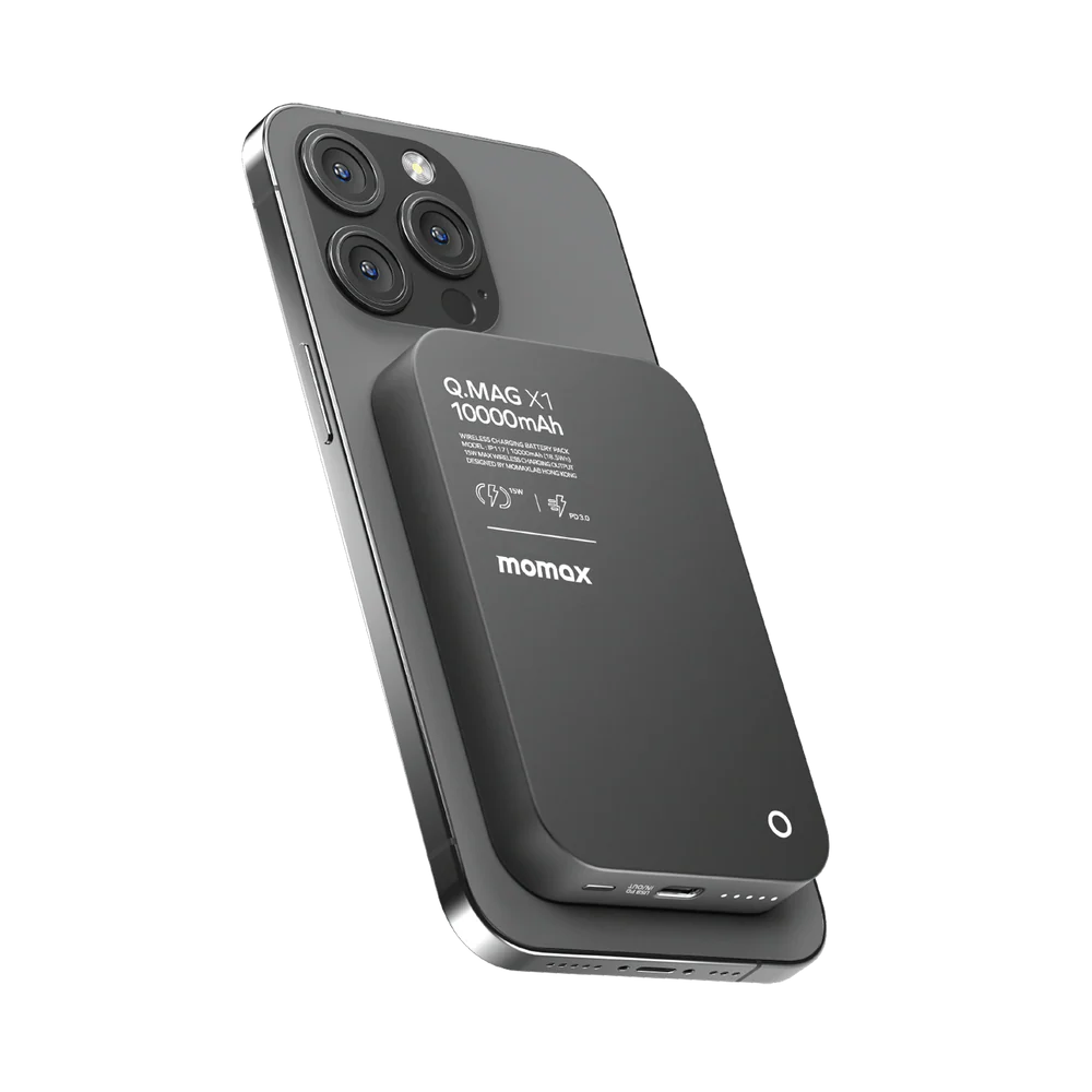 Momax Q.Mag X1 Magnetic Wireless Power Bank 10000mAh