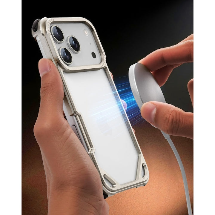 OGRANEE Metal Slim Frame Case iPhone 17 Pro Max