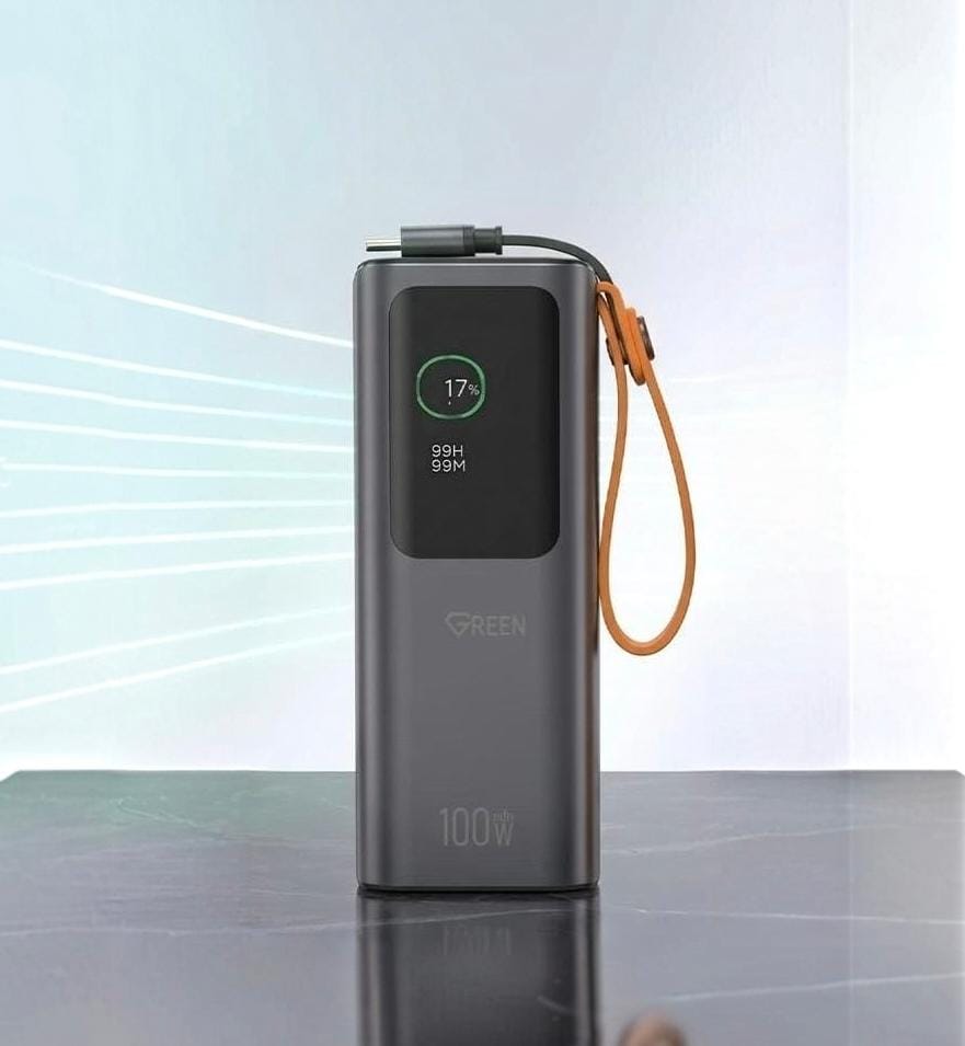 GREEN 100W Super Fast power Bank 20000mAH GE-B909