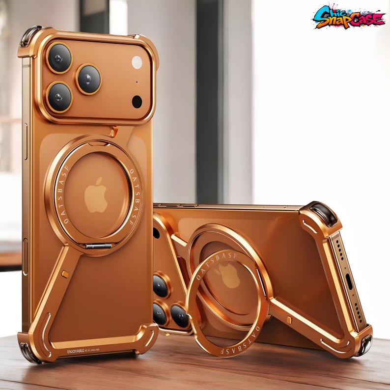 Z Shape Metal Phone Case iPhone 17 Pro Max