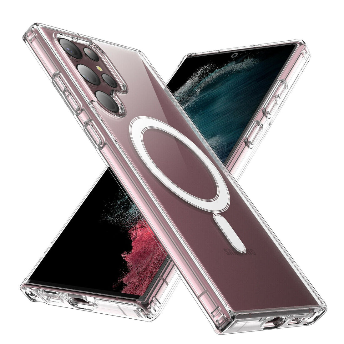 Transparent Magsafe Case Samsung S22 Ultra