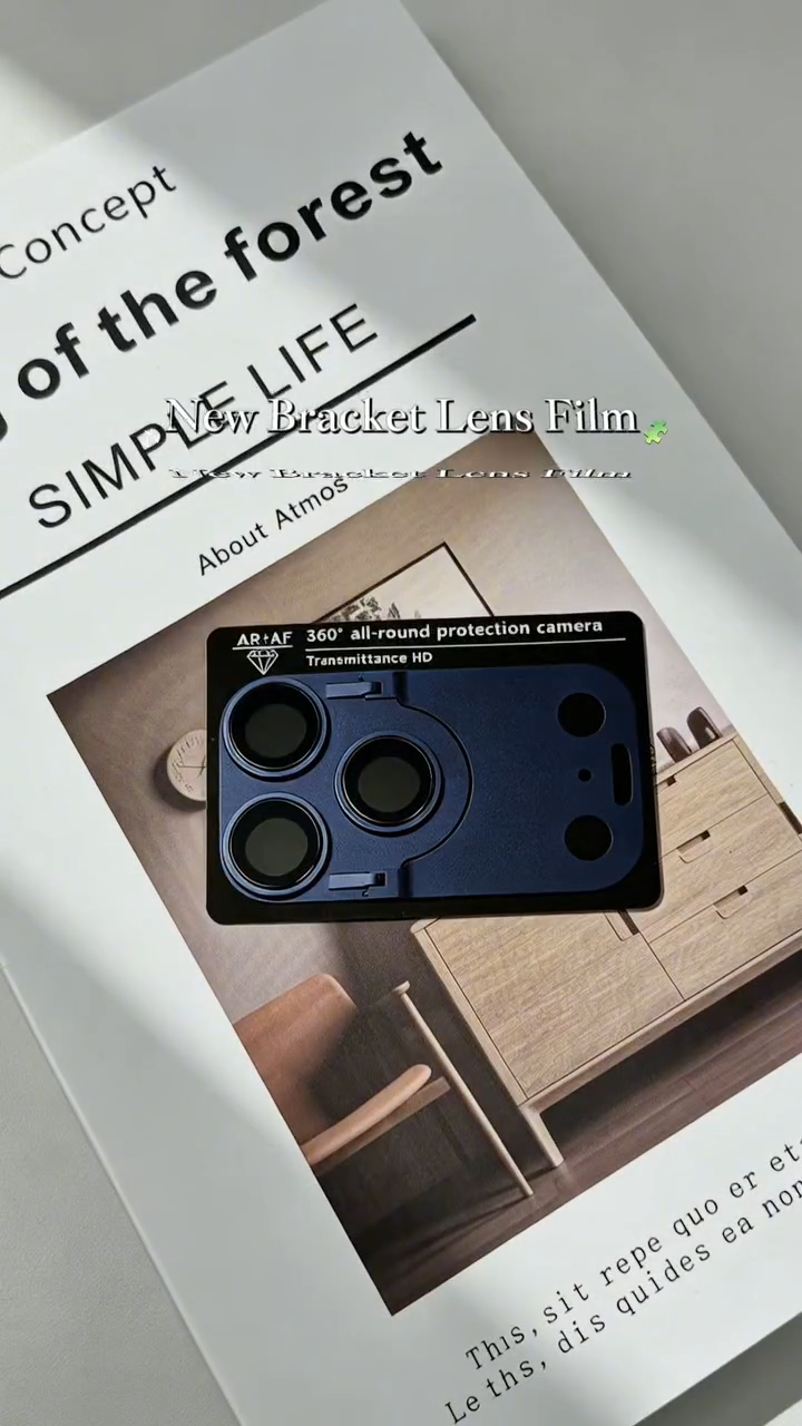 Metal Camera Ring With Holder For iPhone 17 Pro Max