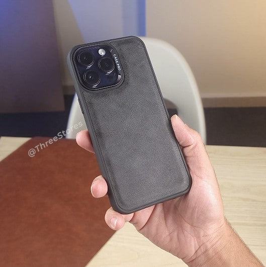 Black Leather Case iPhone 11 Pro