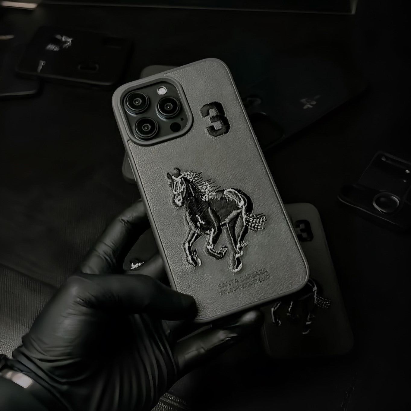 Santa Isidore Horse Case iPhone 15 Pro Max