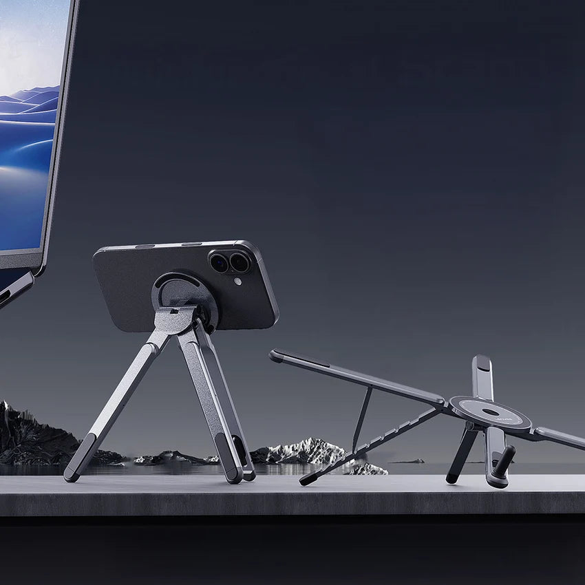Lenyes N52 8-Level Foldable Magnetic Multi-Device Stand CR206