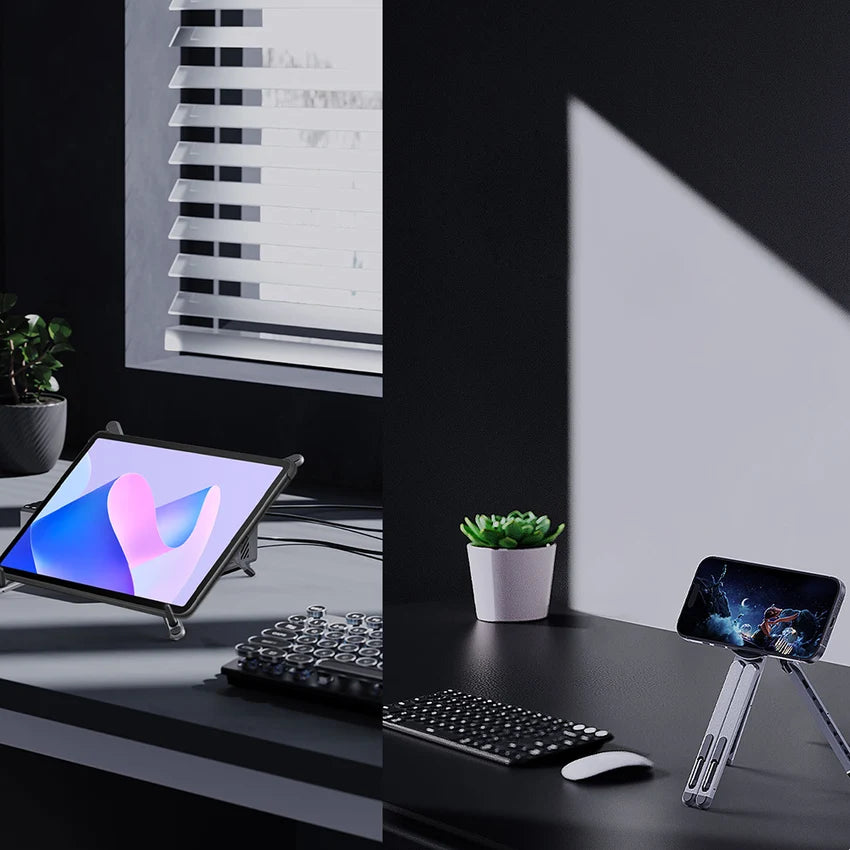 Lenyes N52 8-Level Foldable Magnetic Multi-Device Stand CR206