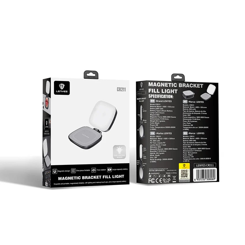 Lenyes Rechargeable 2W Portable Light CR211