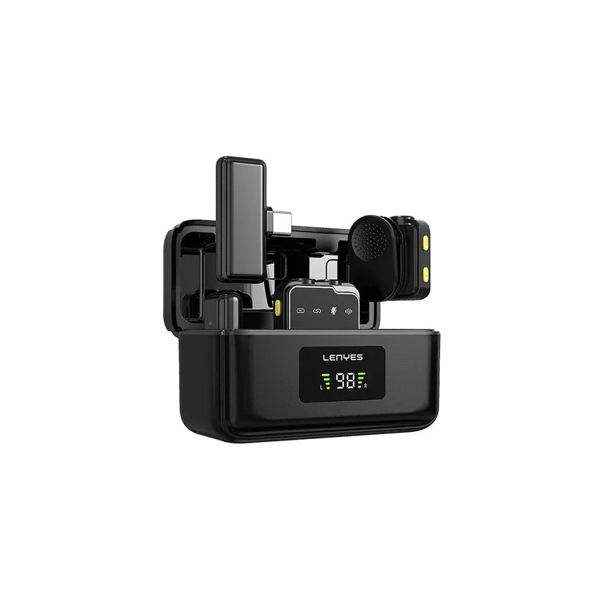 Lenyes Type-C Lightning Dual AI Noise-Cancelling Microphone LM205