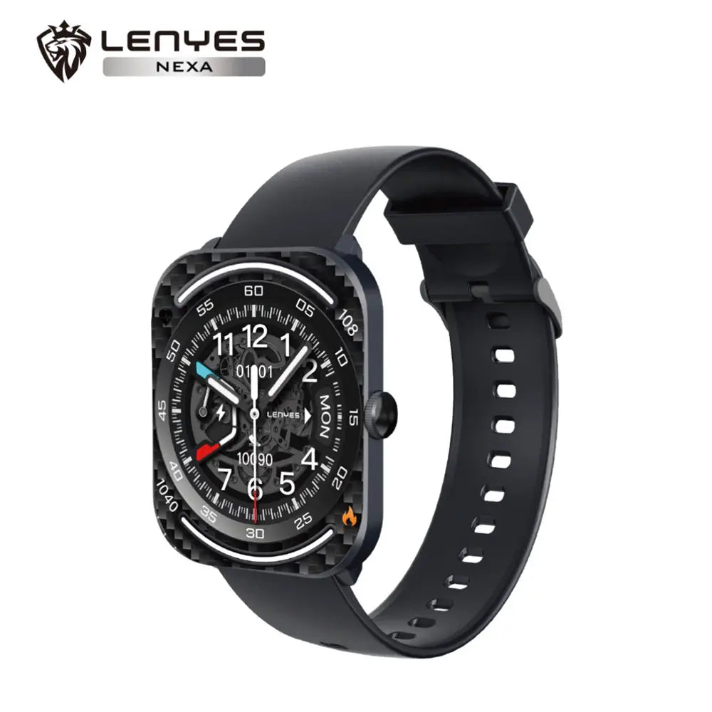 Lenyes 2.01-Inch HD Voice Assistant IP68 Smart Watch Nexa