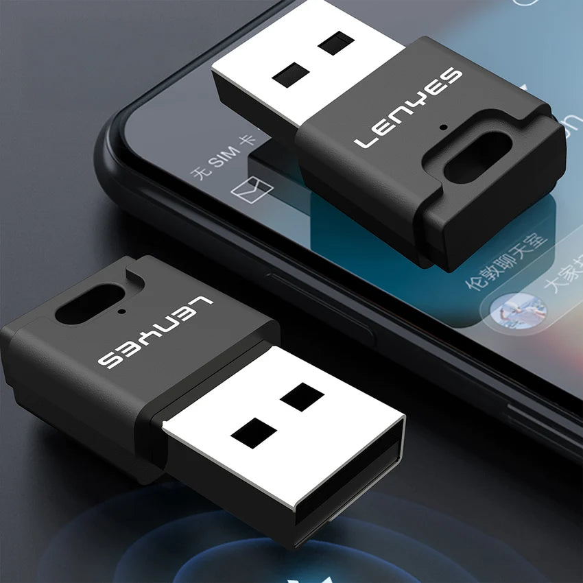 Lenyes Bluetooth 5.1 USB Multi-Device Audio Receiver LR203