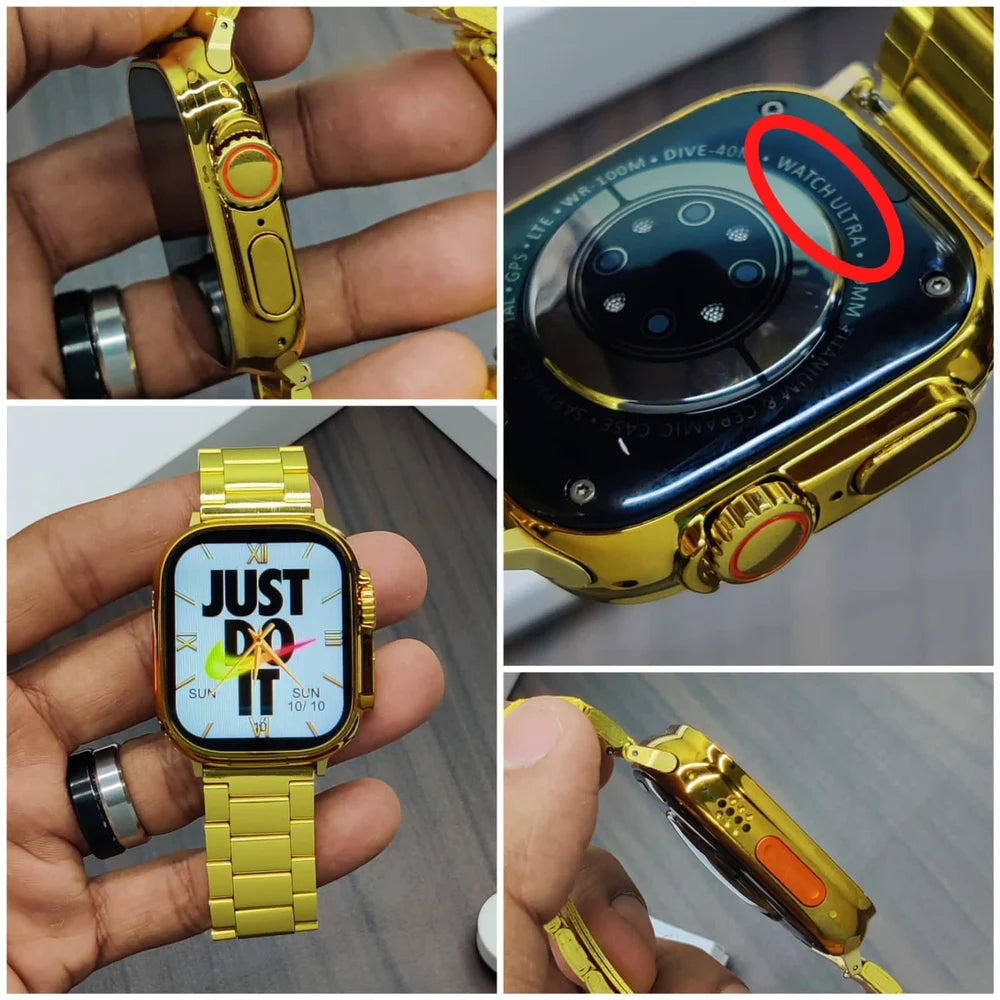 S8 Golden Apple Watch Ultra