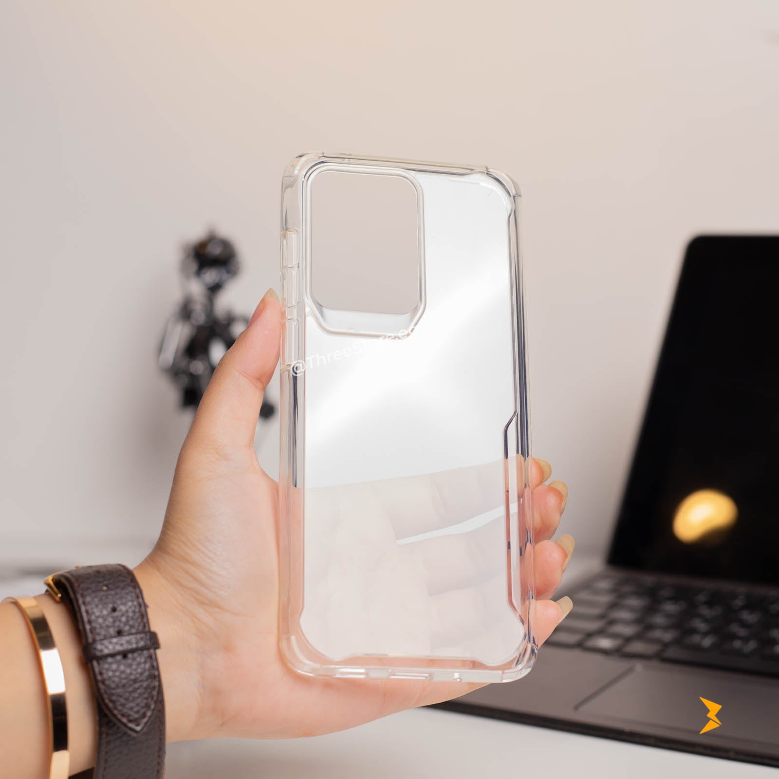 X-Fitted Transparent Shockproof Case Samsung S20 ultra