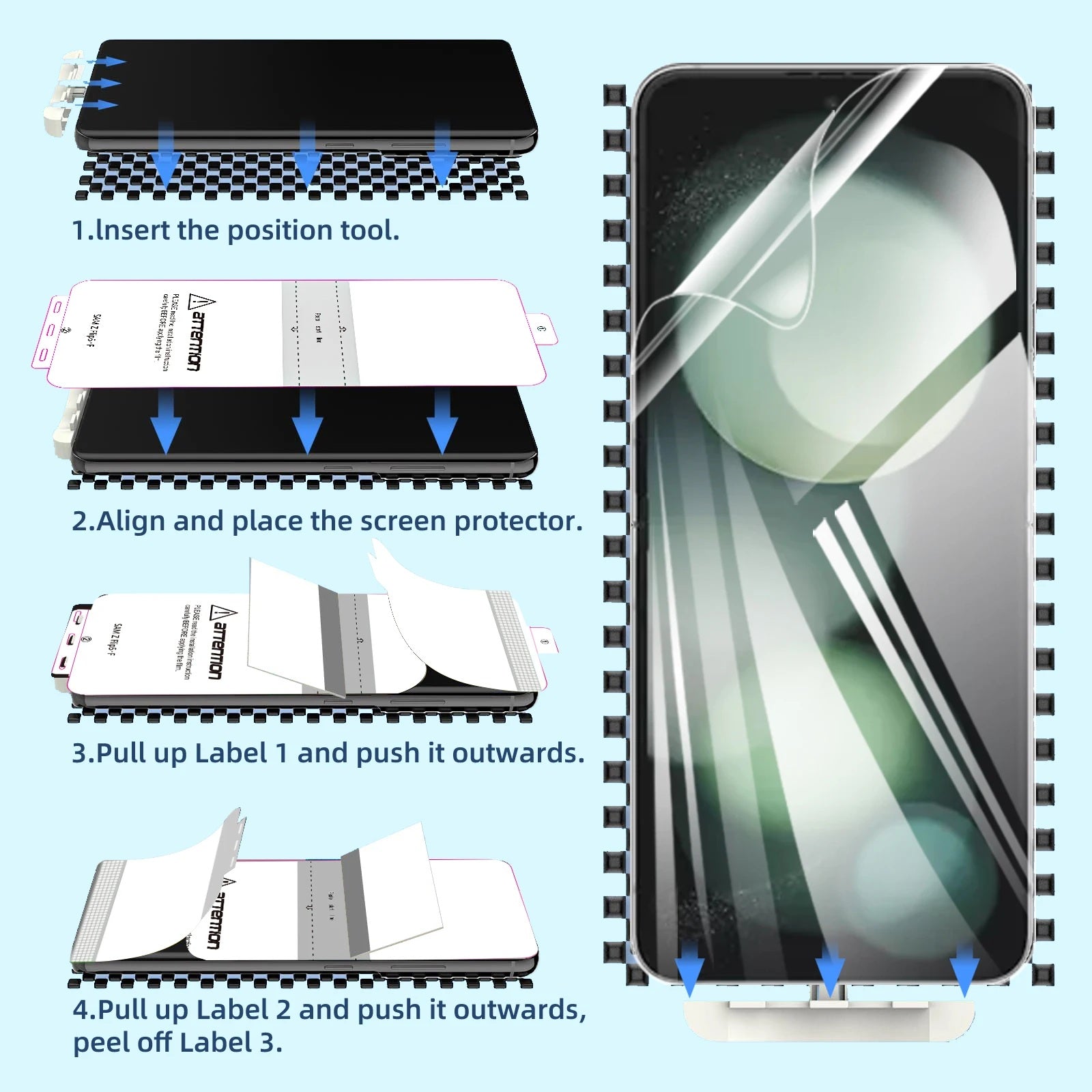 360 Screen Protector Samsung Z Flip 4