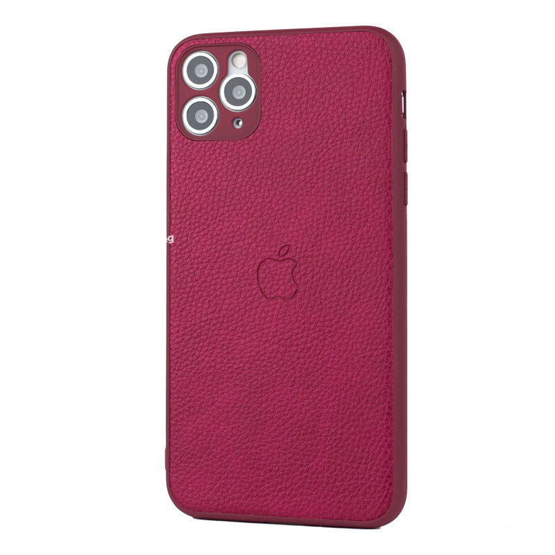 Slim Leather Camera Protection Case iPhone 11 Pro Max