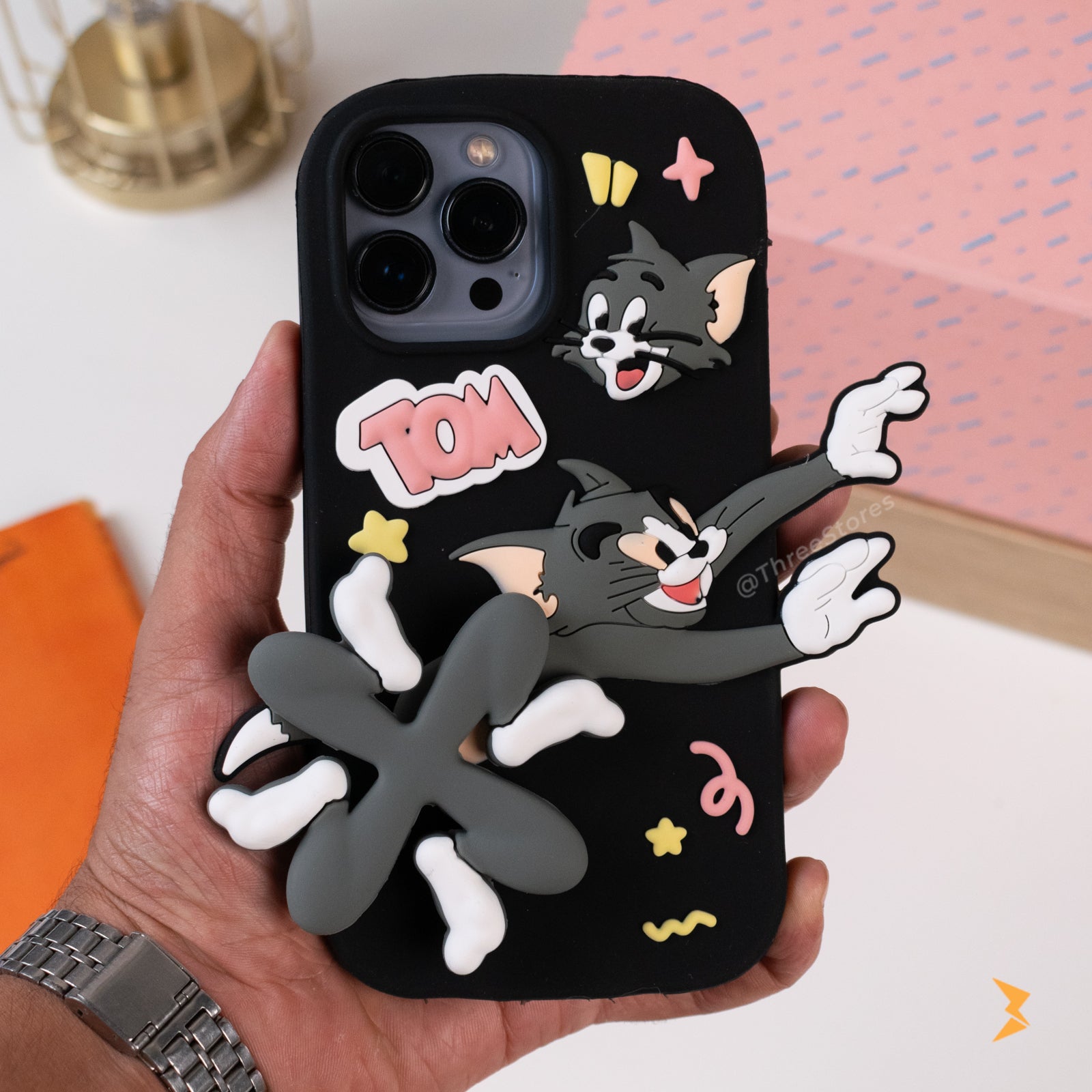 Run Tom & Jerry Silicone Case iPhone 13 Pro Max