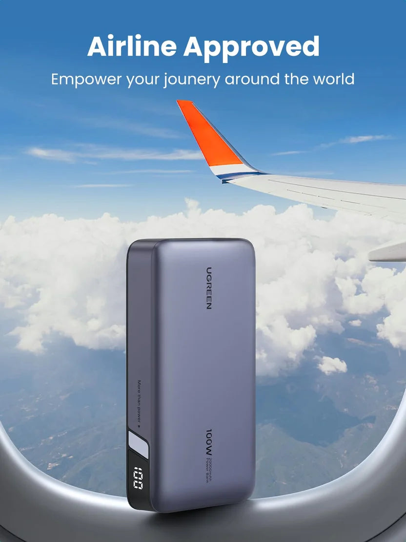 GREEN 100W Super Fast power Bank 20000mAH GE-B909