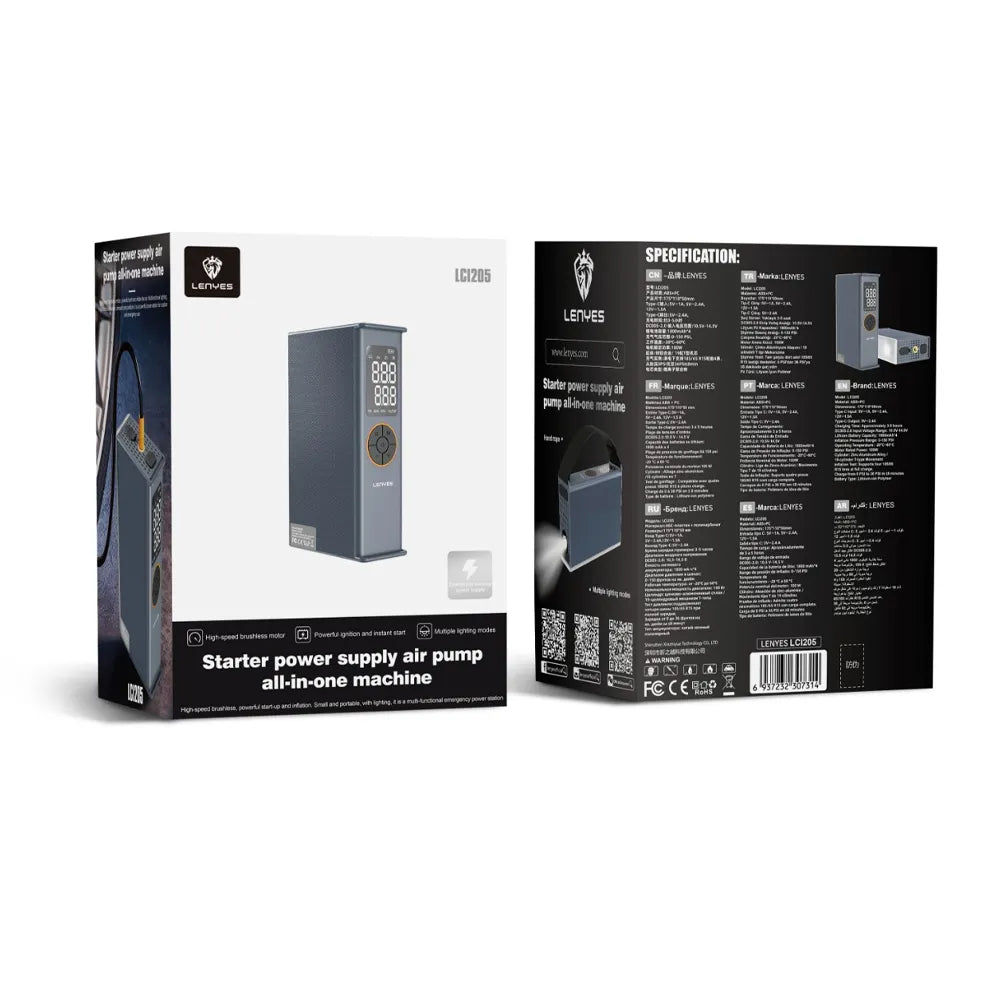 Lenyes in-1 Car Jump Starter LCI205