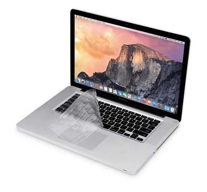 Coteetci Keyboard Skin TPU Ultra Slim for MacBook