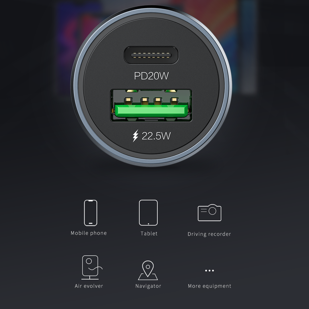 Recci C-Route Car Charger