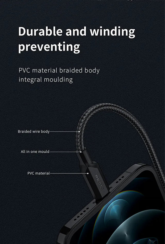 Recci Usb To Lightning Cable Charge RTC-N22L