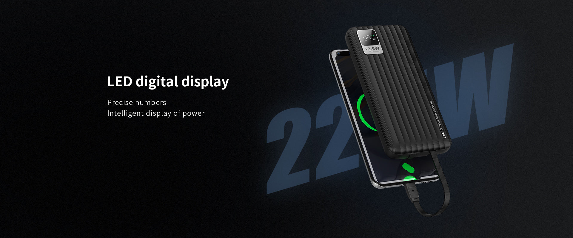 Lanex Fast Charging Power Bank 10000 N8