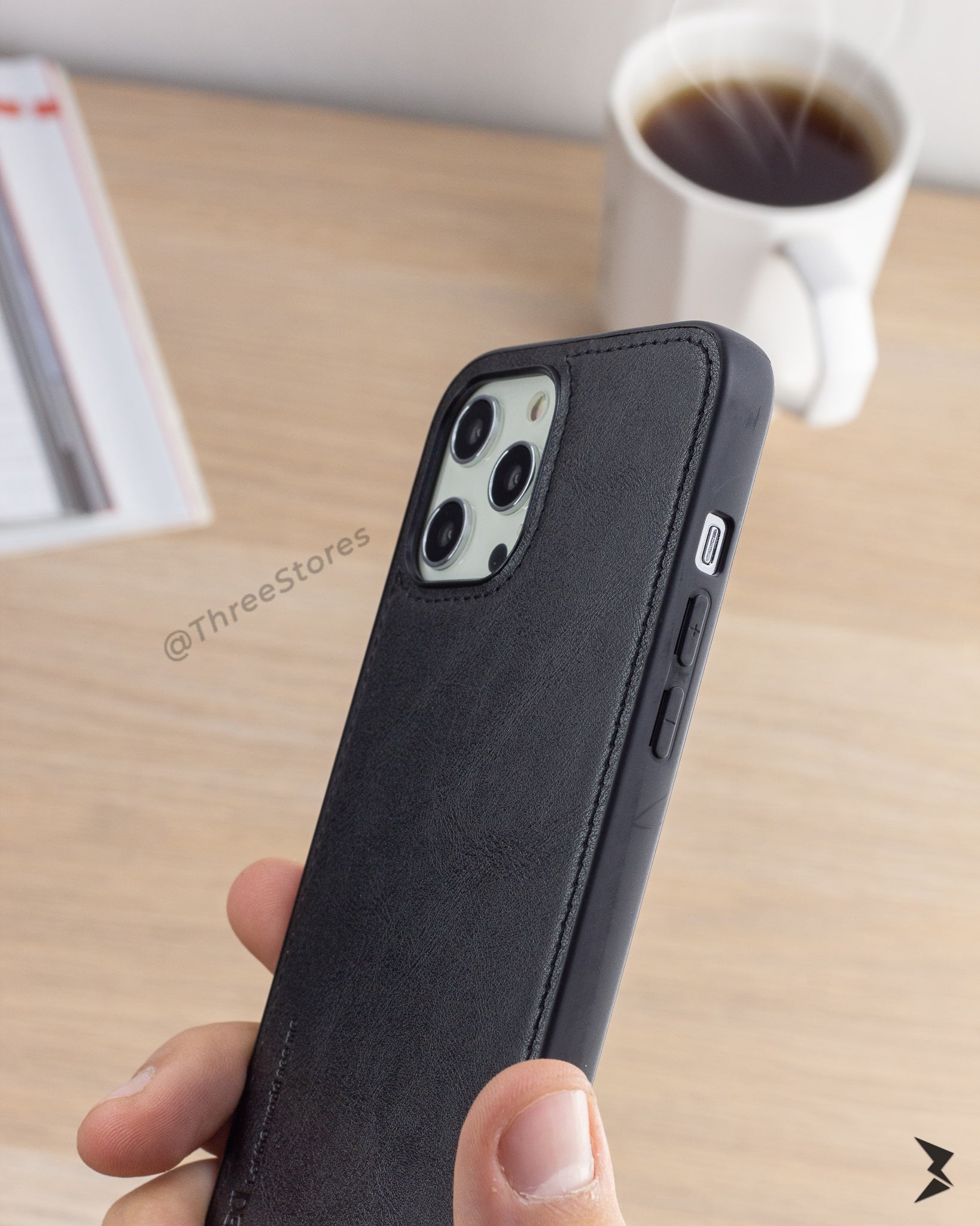 HDD Leather iPhone 12 pro max case