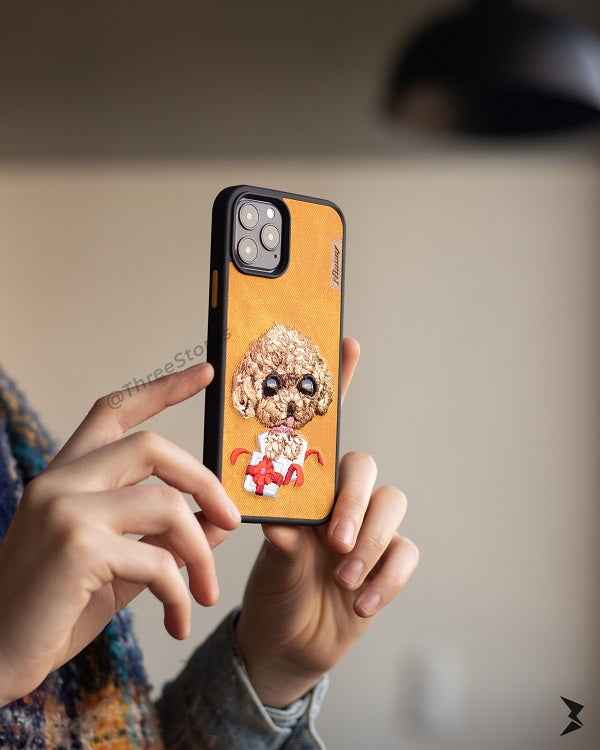 2022-02-09 Nimmy Animals Fabric Case iPhone 12 12 Pro OUTPUT FB-8