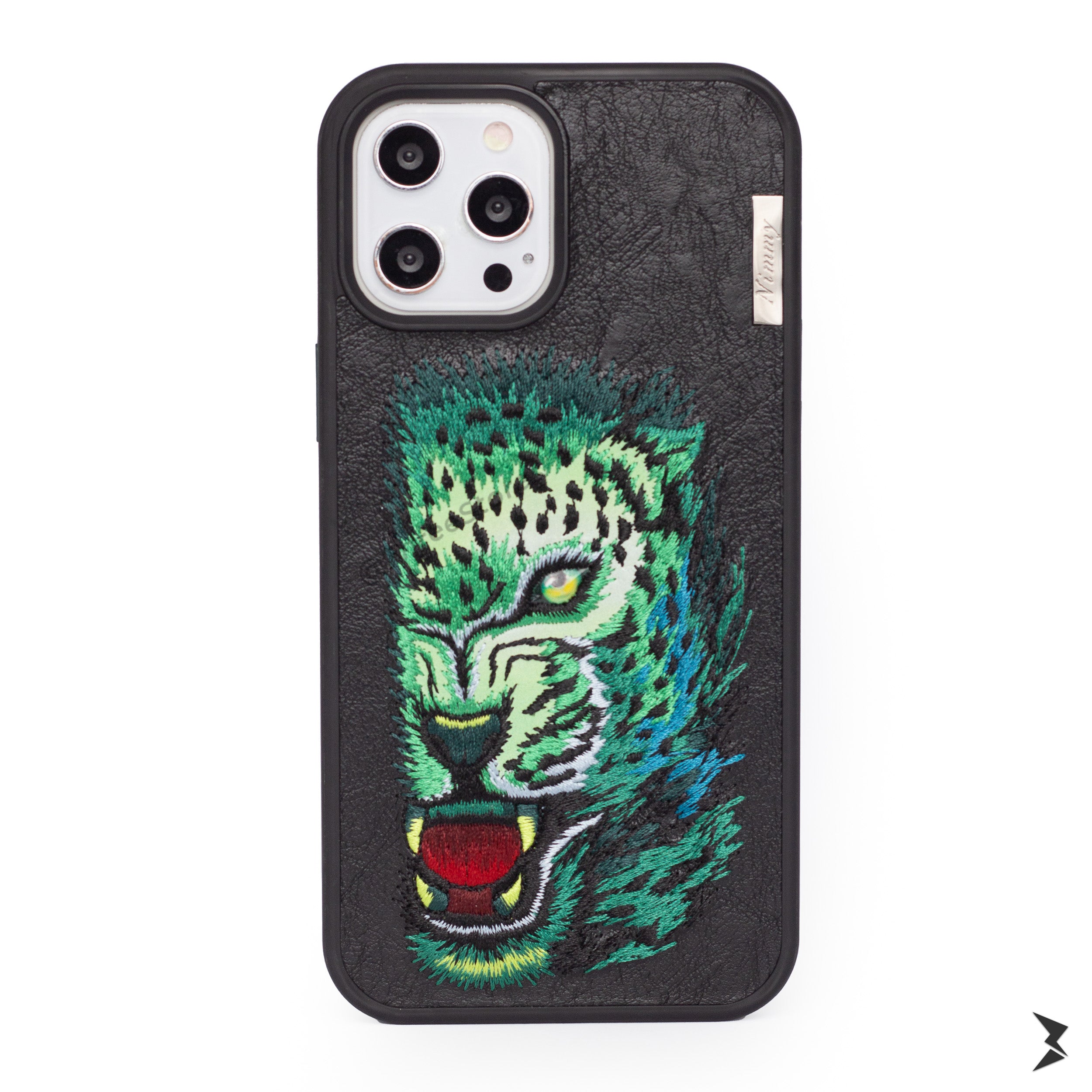 Nimmy Tiger Leather Case iPhone 12 Pro Max