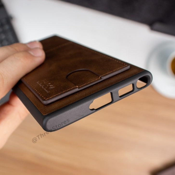 New Puloka Leather Wallet Case Samsung S22 Ultra