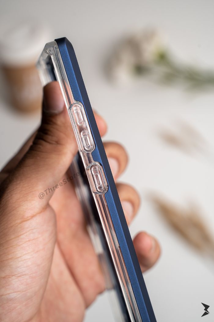Transparent Double Frame Case Samsung S22 Ultra