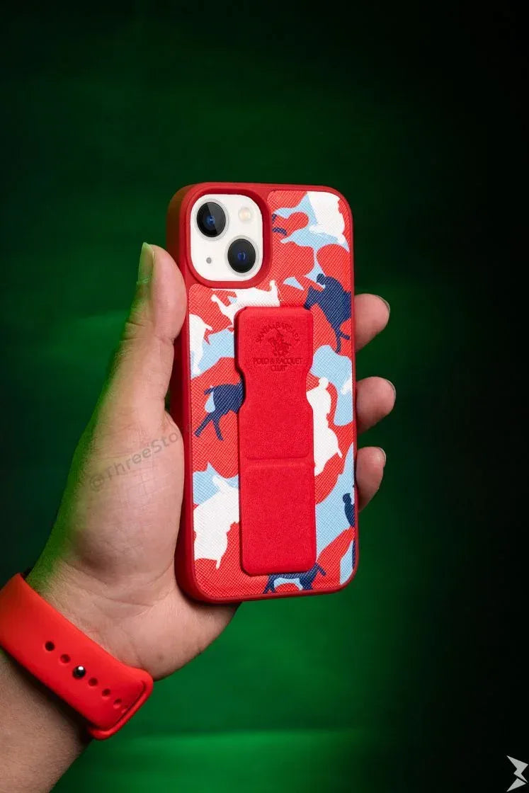 Santa Polo Magnetic Stand Case iPhone 13 - Three